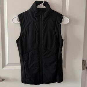 Lululemon Push Your Pace Black Vest LIKE NEW